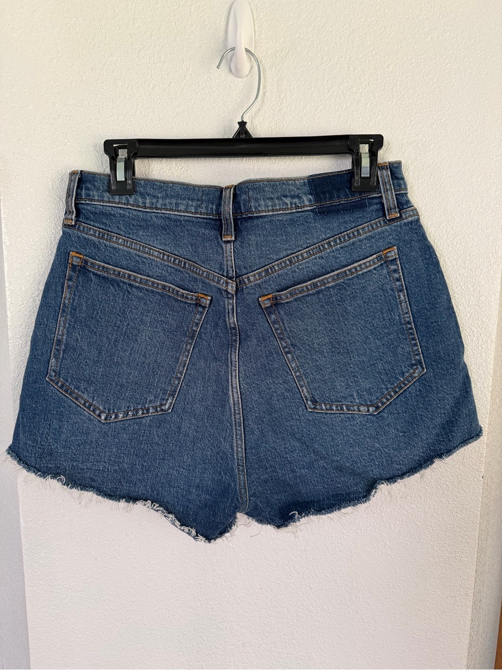 Abercrombie Curve Love High Rise The Mom Short Denim Shorts Size 30 - Picture 2 of 8